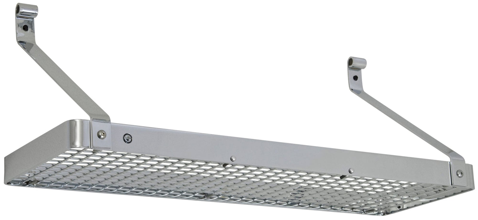 Enclume Wall 36" Gourmet Deep Bookshelf Wall Rack w/ 12 Hooks